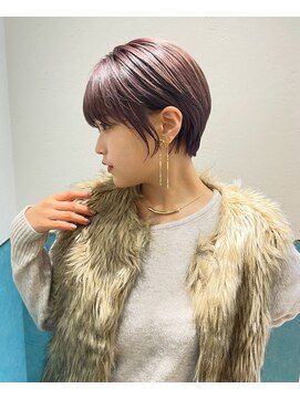 ロンド レイ 立川(Lond Ray) ハンサムショート/丸みショートボブ/20代30代40代50代/顔周り