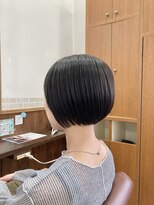 トップヘアー 中庄店(TOP HAIR fuapua) 丸みショートボブ