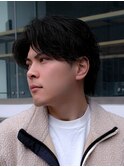フェザーパーマ/フェザーショート/毛流れパーマ