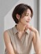 ムル 大口(muru)の写真/骨格を見極める補正カット。トップのぺたんこや広がりを抑え、どこから見ても洗練された大人のシルエットへ
