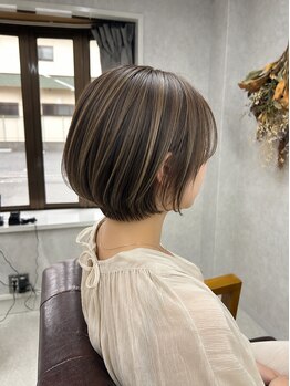 リアン(Lien)の写真/小顔魅せや似合わせはお任せください!髪質・骨格を見極めて施術するからあなたに一番似合うスタイルに*