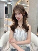 アプリ 大宮西口(appri) 韓国風くびれロングレイヤー×艶チョコブラウン/大宮