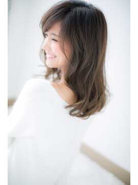 ドクターズサロン LAB 小山店 【Lab小山】斜めバング☆ミルクティーカラーが大人かわいいa