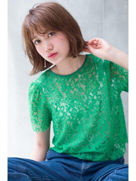 フェリア 梅田(FERIA) オトナクールな*外ハネフレンチボブ*切りっぱなしボブ