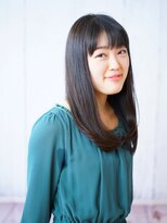 ロペンヘア(lopen hair)&nbsp;ツヤサラミディアムスタイル