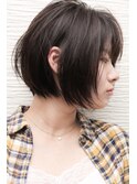 グレージュエアリーボブ【CICATA関口/鎌倉】
