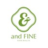 アンドファインヘアービューティー(AND FINE hair beauty)のお店ロゴ