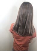 ハイライトグラデーション×バレイヤージュ×ロブ×イルミナ