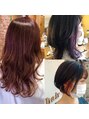 ラクヘアー 明大前(rakhair) デザインカラー、暖色系、寒色系好きな色ご相談ください!