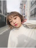 【cieloチェーロ西荻窪駅】切りっぱなしボブアレンジ