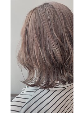 レシェル 松阪(RECIEL) 【RECIEL松阪】ミルクティー×ボブ