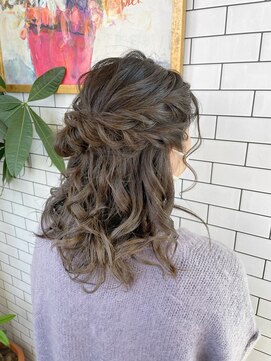 リール(THE RIRE.) ＊THE  RIRE. もこもこハーフアップアレンジ＊