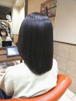 ネオリーブチノ 登戸店(Neolive cino)&nbsp;髪質改善酸熱&超音波ハホニコTR 内巻きミディアム