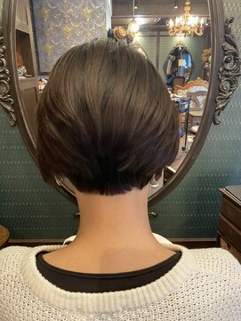 名前のない美容室 グラデーションボブ