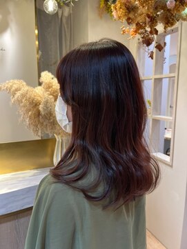 アンド ラ ブランシュ(&.La Blanche) 似合わせカット/くびれヘア/ツートンカラー/デザインカラー/大宮