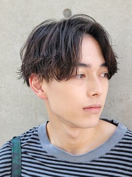 フィフス 原宿(fifth) ツイストスパイラルパーマツーブロックマッシュショートレイヤー