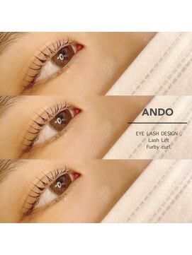 アンド(ANDO) Eye Lash Perm Furby Curl【本町】