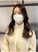 【 YOKE 】小顔ロングレイヤーフェイスレイヤー韓国