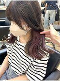 黒髪/ボブルフ/ネビージュ/小顔/ワンレン/髪質改善/グレージュ