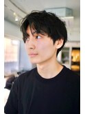 マッシュショート/パーマ/ニュアンスデザイン/30代40代50代