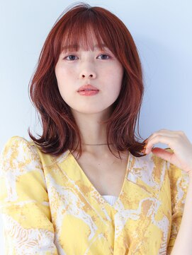 ガリカ 横浜(Gallica) 【mirei】暖色系韓国カラー x 柔らかくびれミディ