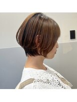 アルトル 池袋(altru)&nbsp;◇大人可愛い30代40代50代白髪ぼかしショートボブくびれショート