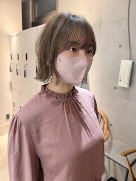 サンド 鹿児島中央(sand) @sei___sandインナーカラー/ボブ/鹿児島中央駅