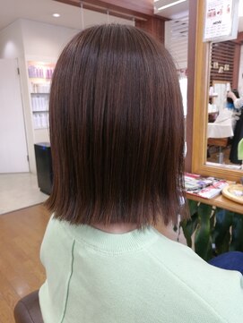 マニッシュ(Mannish) 切りっぱなしボブ