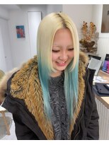 ペレ 渋谷(PELE)&nbsp;切りっぱなしボブ/エアリーロング/美髪/ピンクブラウン/渋谷