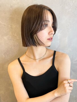 トルネード(TORNADO) 切りっぱなしボブ 美髪似合わせカット くびれボブ M0412