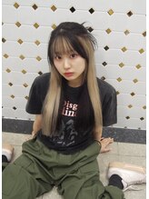 アーチフォーヘア 心斎橋店(a-rch for hair) インナーカラー×プルエクステ