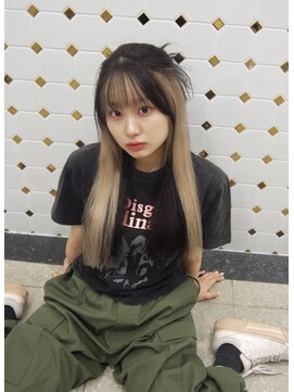 アーチフォーヘア 心斎橋店(a-rch for hair) インナーカラー×プルエクステ