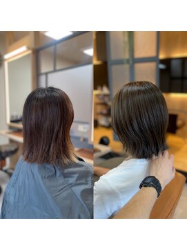 ナチュラル 古川店(Natural) 古川　大崎市　縮毛矯正　髪質改善　トリートメント　艶髪カラー