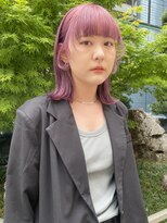 ジーナ 渋谷神南(Zina)&nbsp;寒色！ピンクカラー！