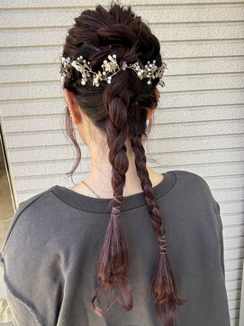 ブルーム ヘア デザイン ドゥーエ(bloom hair design due) hair arrange