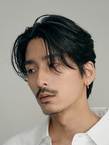 センターパートシャドウパーマフェザーパーマニュアンスパーマ