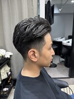 刈り上げショート ラフカール グランジスタイル
