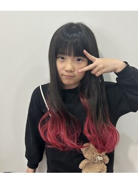 ギフト(gift!) ブリーチ&カラー（小学生）