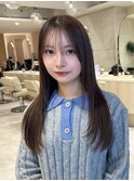 似合わせカット/顔まわりカット/韓国ヘア/レイヤーカット/ツヤ髪