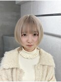 マッシュウルフ/ボブウルフ/クラゲヘアー