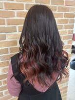 セットアップ 倉敷美和店(SET-UP) ワンホンロング/似合わせレイヤー/ピンクベージュ/フェミニン