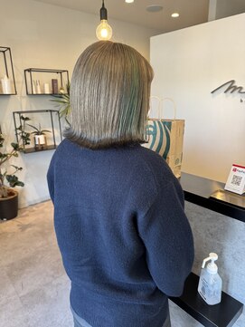 メデル(mederu) デザインカラーハイトーンカラーケアブリーチカラーミルクティー