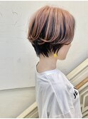 【morio成増 セリザワ】ショートボブ ハイライトカラー