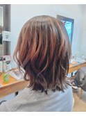 オーガニックカラー／艶髪ミディアム