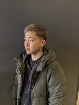 メンズ クーヘアー(Men's coohair) スモーキーベージュカラー