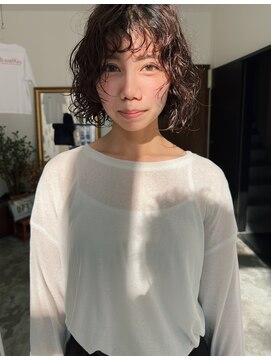 ヘアーギャラリー シェノン(Hair Gallery Chainon) レイヤーボブパーマ
