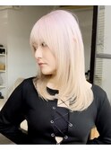 ブリーチ2回以上で叶えるホワイトカラー