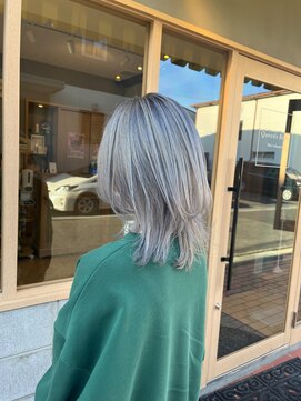 ヘアリラクゼーション クインズベリー(Hair Relaxation Queen's Berry) デザインカラーダブルカラー10.22