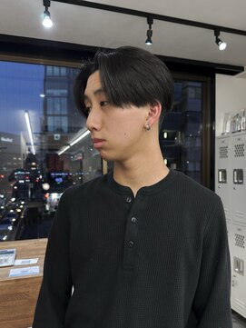 ソソ(soso) メンズナチュラルセンターパート