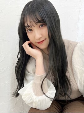 アーダーヘアサロン 武生店(ADER HAIR SALON) 20代30代40代大人可愛いシースルーバング艶髪